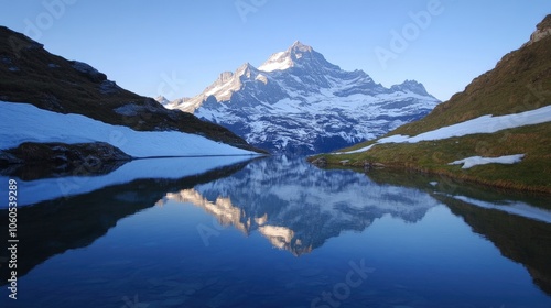 tent swiss alps bachalpsee 