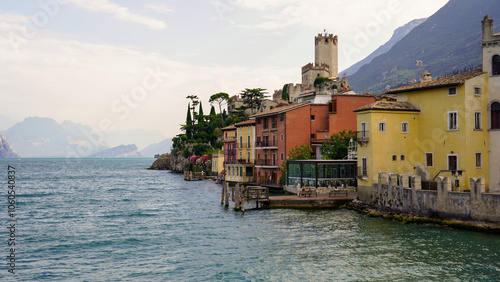 Malcesine⁩ am Gardasee am Abend