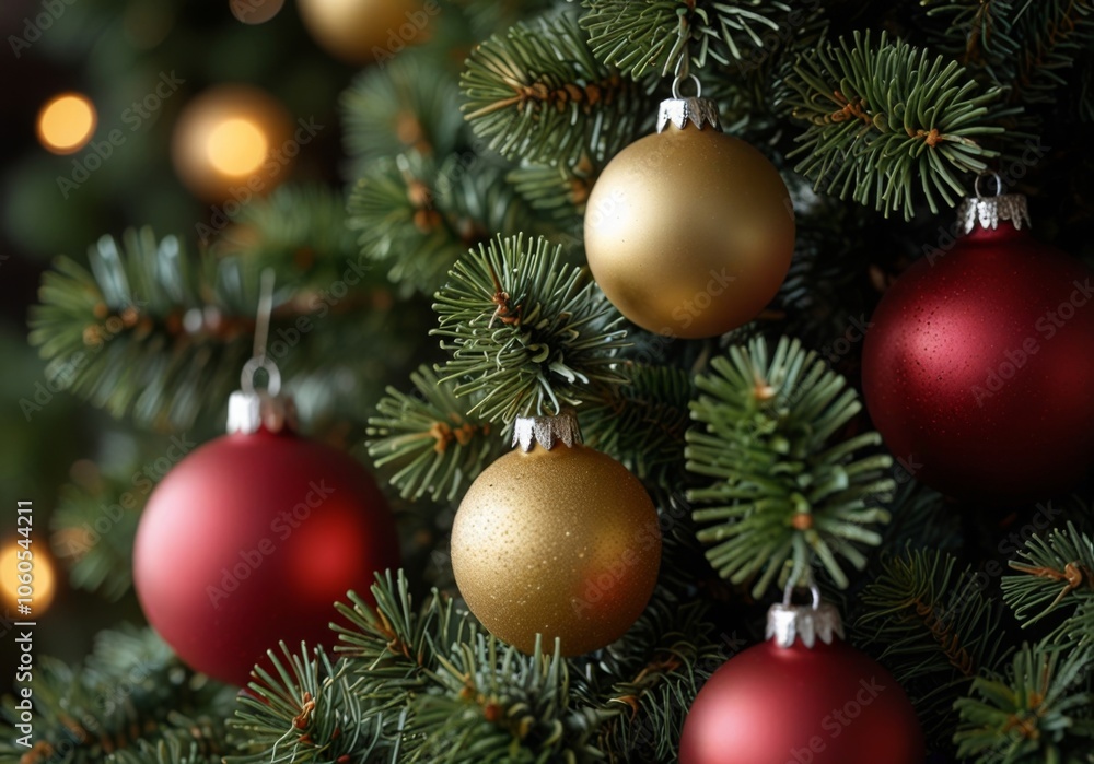 Christmas tree close up Christmas tree close up
