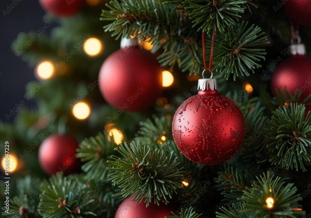 Christmas tree close up Christmas tree close up