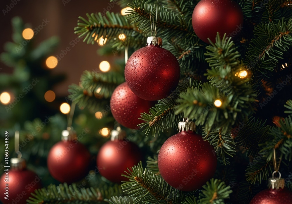 Christmas tree close up Christmas tree close up