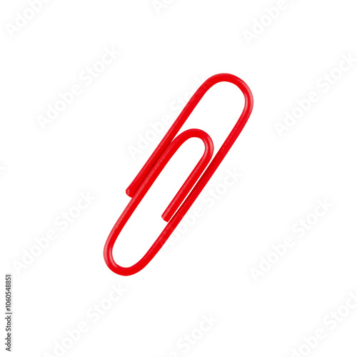 paper clip on transparent background or PNG