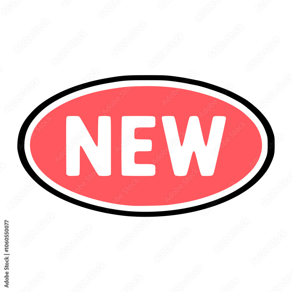 oval sticker new fashion lifestyle vector illustration template design oval sticker new fashion lifestyle vector illustration template design