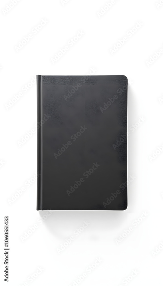 Mock up of hardcover book on white background isolated with white highlights, png Mock up of hardcover book on white background isolated with white highlights, png