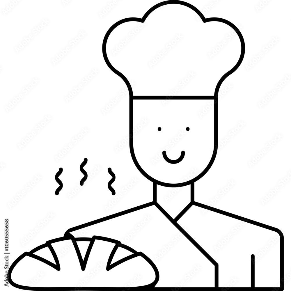 Baker single icon Baker single icon