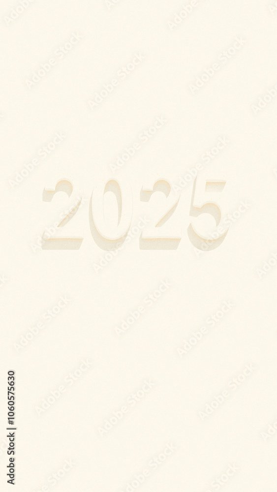 minimalist three-dimensional design the year 2025 minimalist three-dimensional design the year 2025