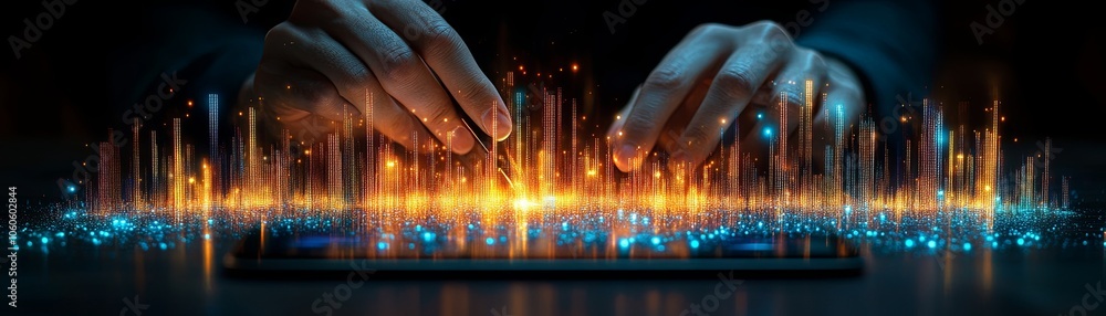 Close-up of hands writing a business plan on a tablet, showcasing the entrepreneurial spirit and innovative strategies driving a startup growth Close-up of hands writing a business plan on a tablet, showcasing the entrepreneurial spirit and innovative strategies driving a startup growth