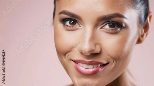 Radiant smiling woman 