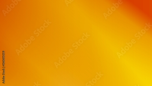 Autumn abstract gradient background with warm orange and red color wave. Vector background