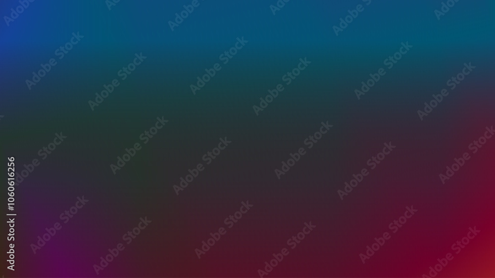 Fototapeta premium Grainy blue black background, abstract glowing gradient shape, noise texture dark poster banner header backdrop, copy space