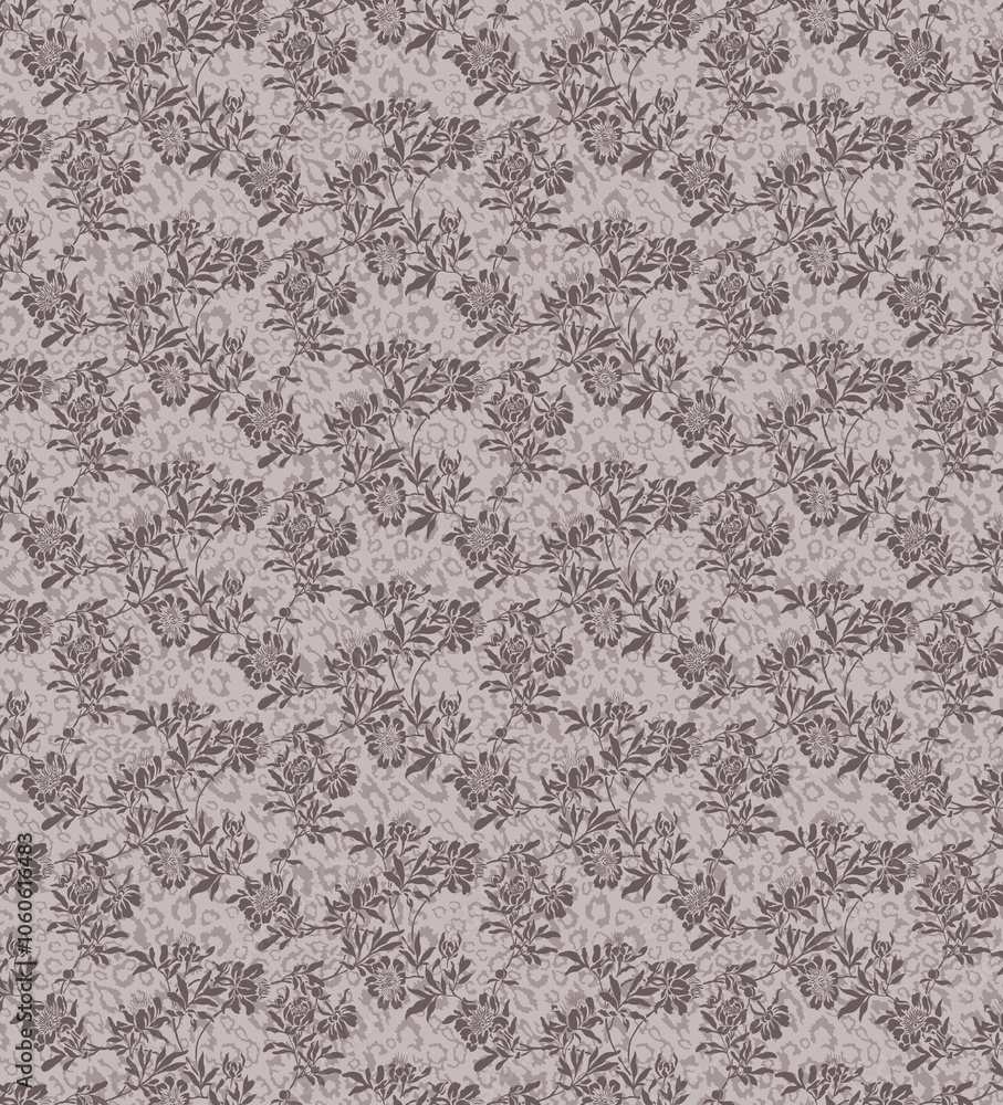 seamless beautiful wallpaper cards all over design floral leaf vintage ornament Victorian ethnic geometric print paisley pattern