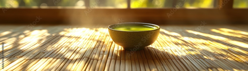 Aromatic Matcha Tea Wellness Ritual on a Bamboo Mat, Immune Support and Traditional Japanese Ceremony Green Tea, Healthy Lifestyle, Relaxation, Mindfulness, Antioxidant Benefits Perfect for Aromatic Matcha Tea Wellness Ritual on a Bamboo Mat, Immune Support and Traditional Japanese Ceremony Green Tea, Healthy Lifestyle, Relaxation, Mindfulness, Antioxidant Benefits Perfect for