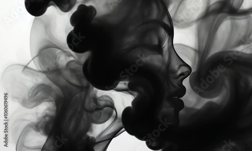 black and white background