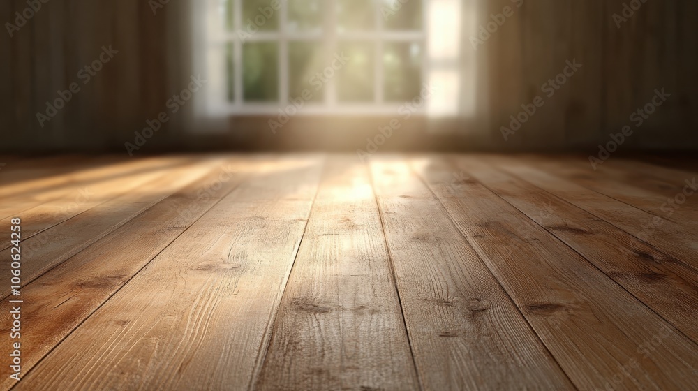 Soft sunlight warmly illuminates the wooden floor of a room, the window framed by leafy trees, creating a tranquil environment bathed in natural light. Soft sunlight warmly illuminates the wooden floor of a room, the window framed by leafy trees, creating a tranquil environment bathed in natural light.