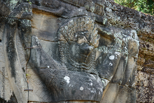 Preah Khan temple, Siem Reap, Cambodia. photo