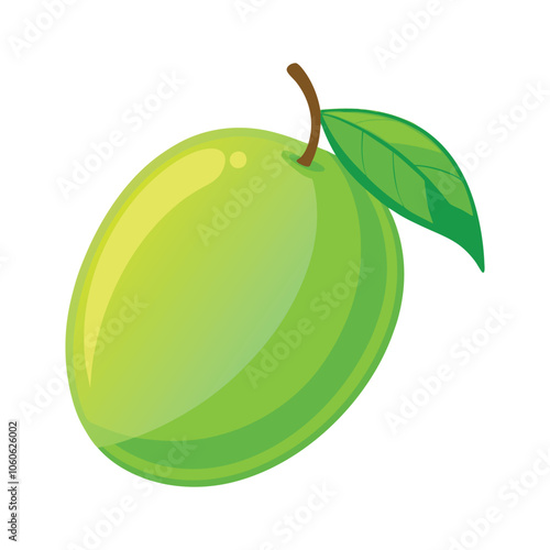 Mango Clip Art Vector Illustration