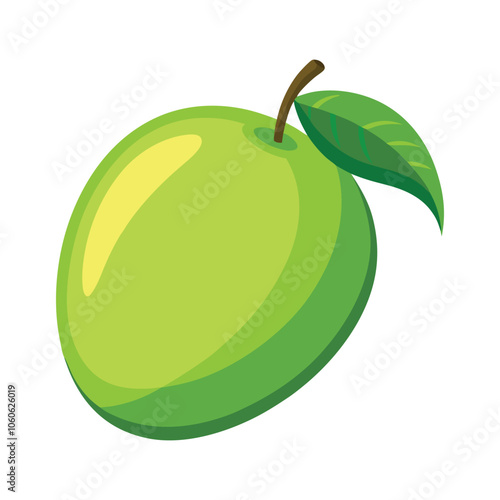 Mango Clip Art Vector Illustration