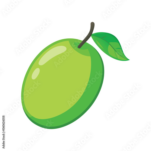 Mango Clip Art Vector Illustration
