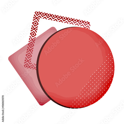 Ilustração vetorial design fundo papel carta circulo bola estilo moderno vector, design, ícon, ilustração, símbolo, carta de baralho, vermelho, coração, etiqueta, assinar, carimbar, amor, papel, gomas