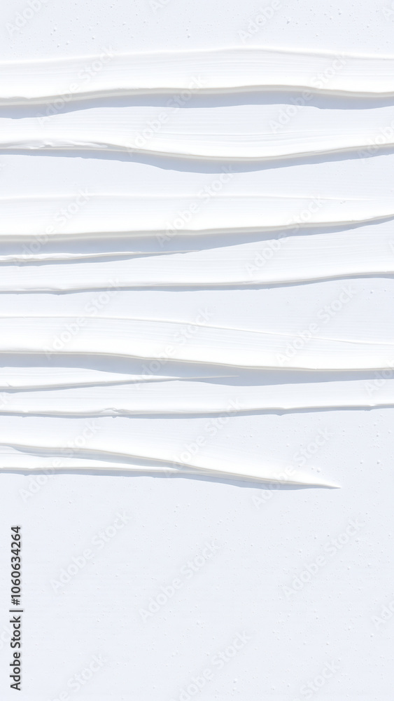 Fototapeta premium white textured surface with horizontal strokes