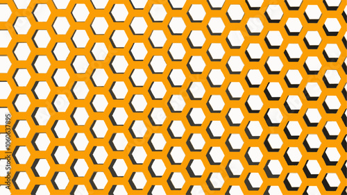 Ilustração Vetorial modelo, textura, papel de parede, vector, inconsútil, favo, design, ilustração, mel, circulo, metal, base, laranja, condecoração, arte, cor, forma, abelha, telefone móvel, geométri