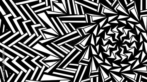 Ilustração Vetorial modelo, inconsútil, vector, design, papel de parede, textura, condecoração, ilustração, geométricas, arte, estrela, forma, papel, reta, noir, telha, elemento, base, ornamento, faís