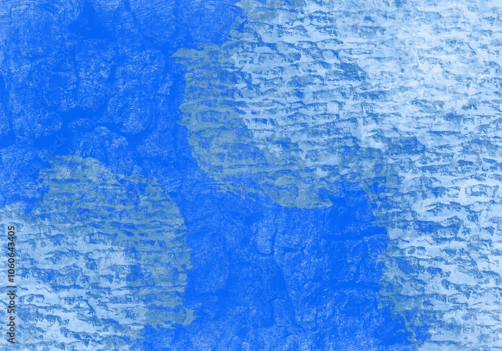 Naklejka premium Background With a Combination Of Light Blue Rock Walls