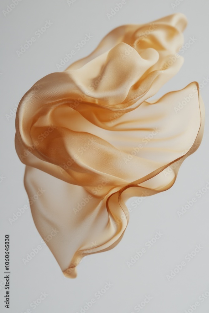 Luxurious Peach Silk Scarf Luxurious Peach Silk Scarf