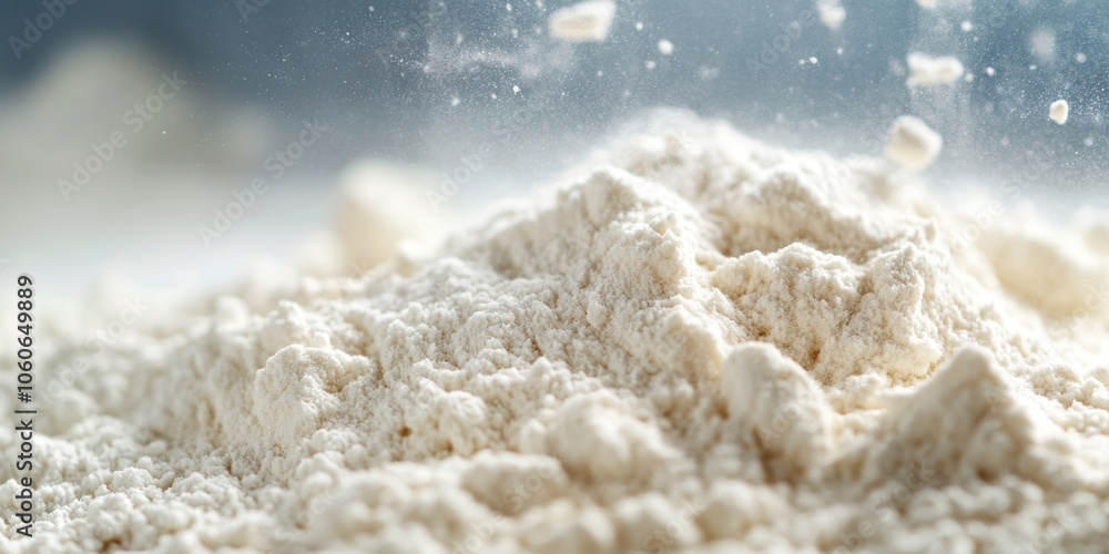 Close-up of powdered sugar Close-up of powdered sugar