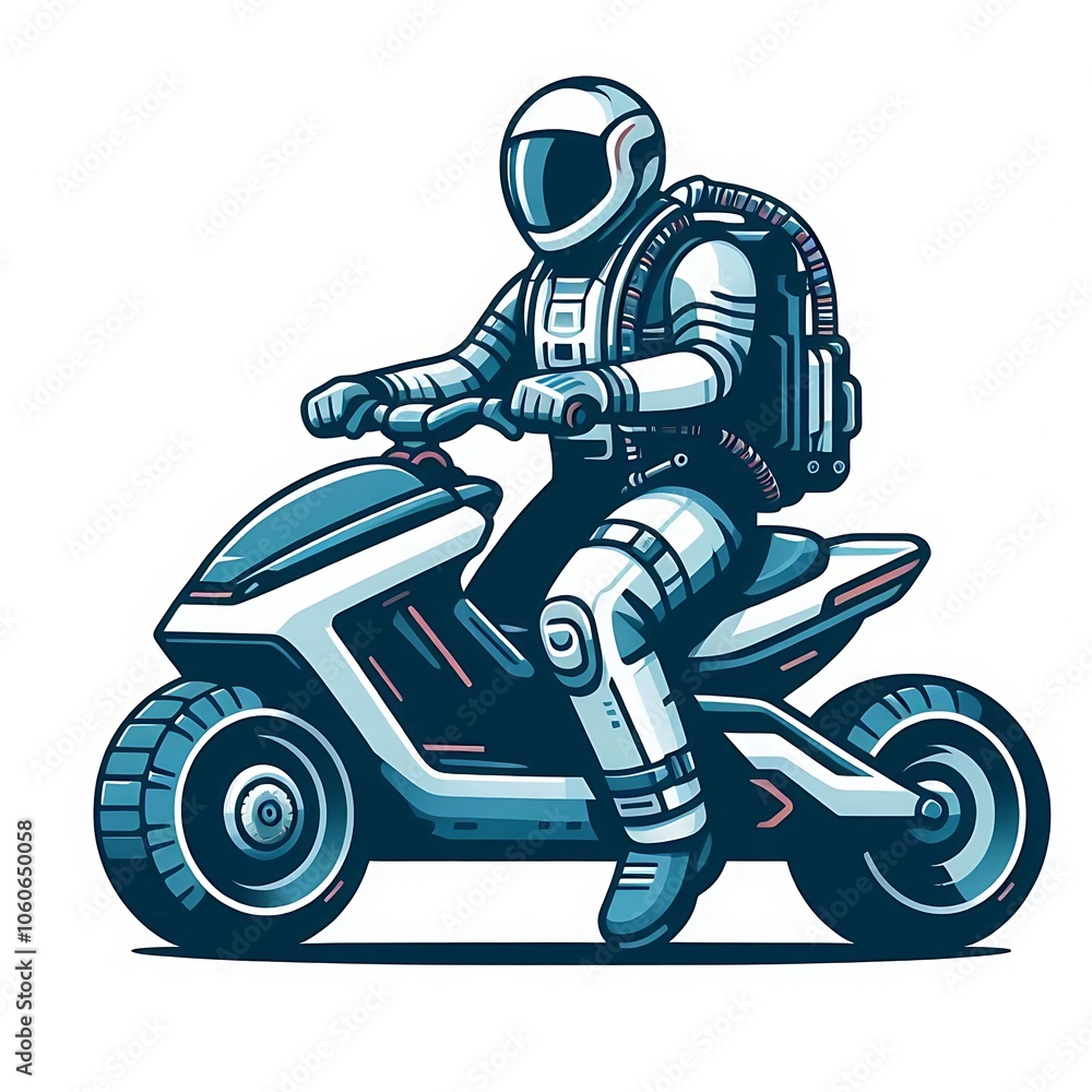 Under water Scooba diver, flat illustration Under water Scooba diver, flat illustration