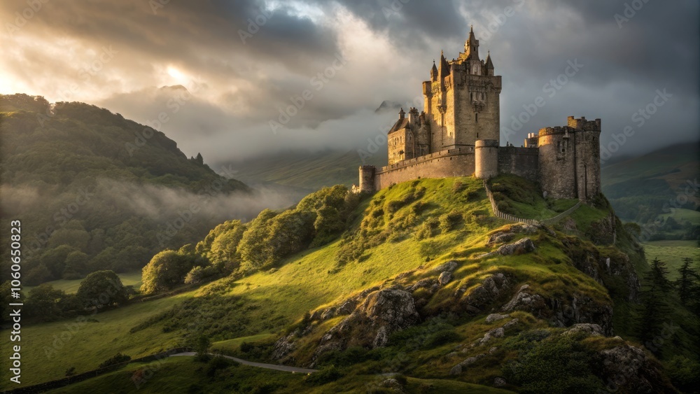 Majestic Medieval Architecture in Dramatic Fine Art Style Capturing Timeless Beauty and Grandeur Majestic Medieval Architecture in Dramatic Fine Art Style Capturing Timeless Beauty and Grandeur