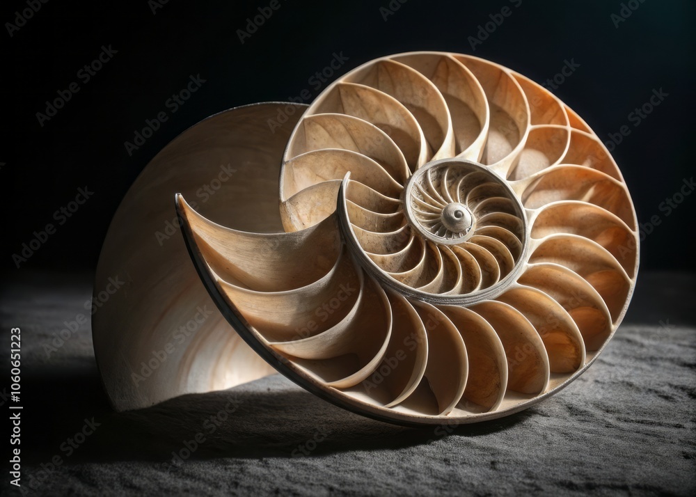 Obraz premium Modern Minimalist Spiral Patterns in Intricate Design for Contemporary Home and Office Decor Ideas