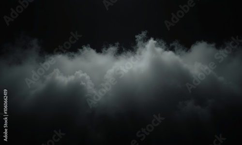 a black and white photograph of a cloud