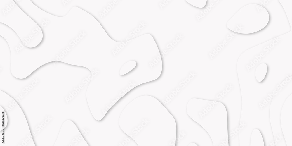Abstract White paper cut background with lines. Topographic map in contour line light topographic topo contour map. white line drawing geometric paper art design. 3d papercut decoration textured. maps Abstract White paper cut background with lines. Topographic map in contour line light topographic topo contour map. white line drawing geometric paper art design. 3d papercut decoration textured. maps