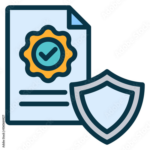 Certainty Outline Color Icon
