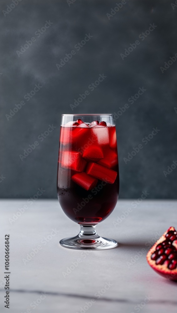 Pomegranate Iced Tea Pomegranate Iced Tea