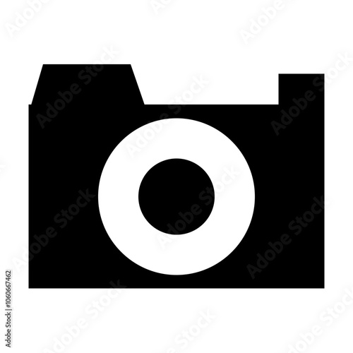 photo camera icon illustration