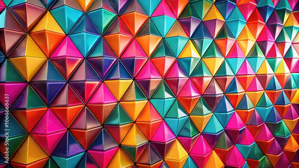 Contemporary digital wall tiles showcase geometric patterns of triangles and cubes, perfect for modern abstract backgrounds, enhancing spaces with unique artistic flair. Contemporary digital wall tiles showcase geometric patterns of triangles and cubes, perfect for modern abstract backgrounds, enhancing spaces with unique artistic flair.