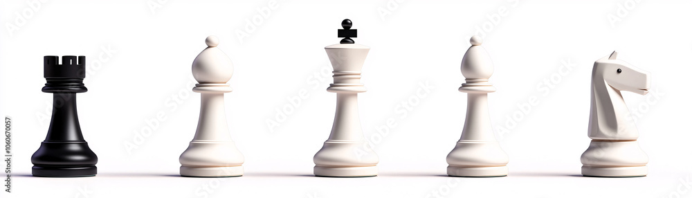 A striking composition of chess pieces showcasing the contrast between black and white ideal for design projects focused on strategy competition and intellectual engagement. A striking composition of chess pieces showcasing the contrast between black and white ideal for design projects focused on strategy competition and intellectual engagement.