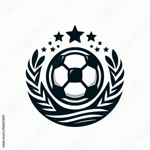 soccer logo illustration