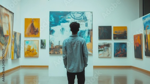 Explore contemporary art in a modern digital space for art lovers. Enjoy vibrant artworks, detailed artist profiles, and a userfriendly booking system for a seamless, memorable experience