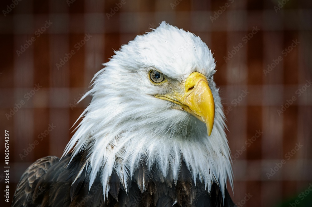 Obraz premium Majestic bald eagle portrait