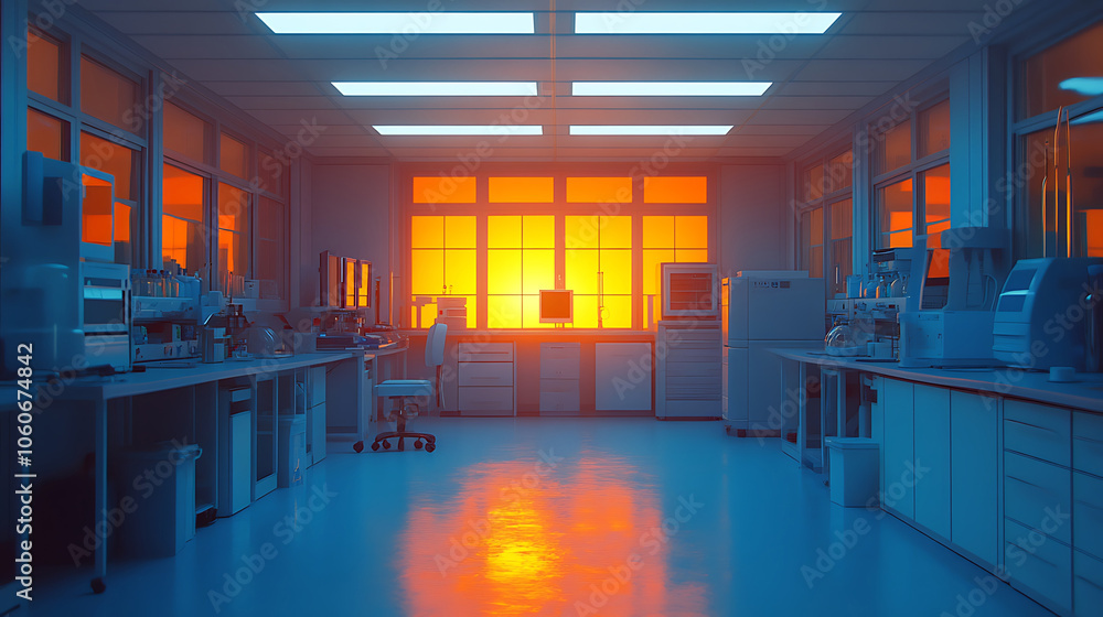 Fototapeta premium biotechnology lab