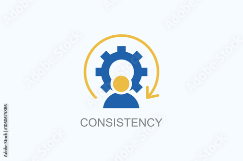 Consistency Vector  Or Logo Sign Symbol Illustration