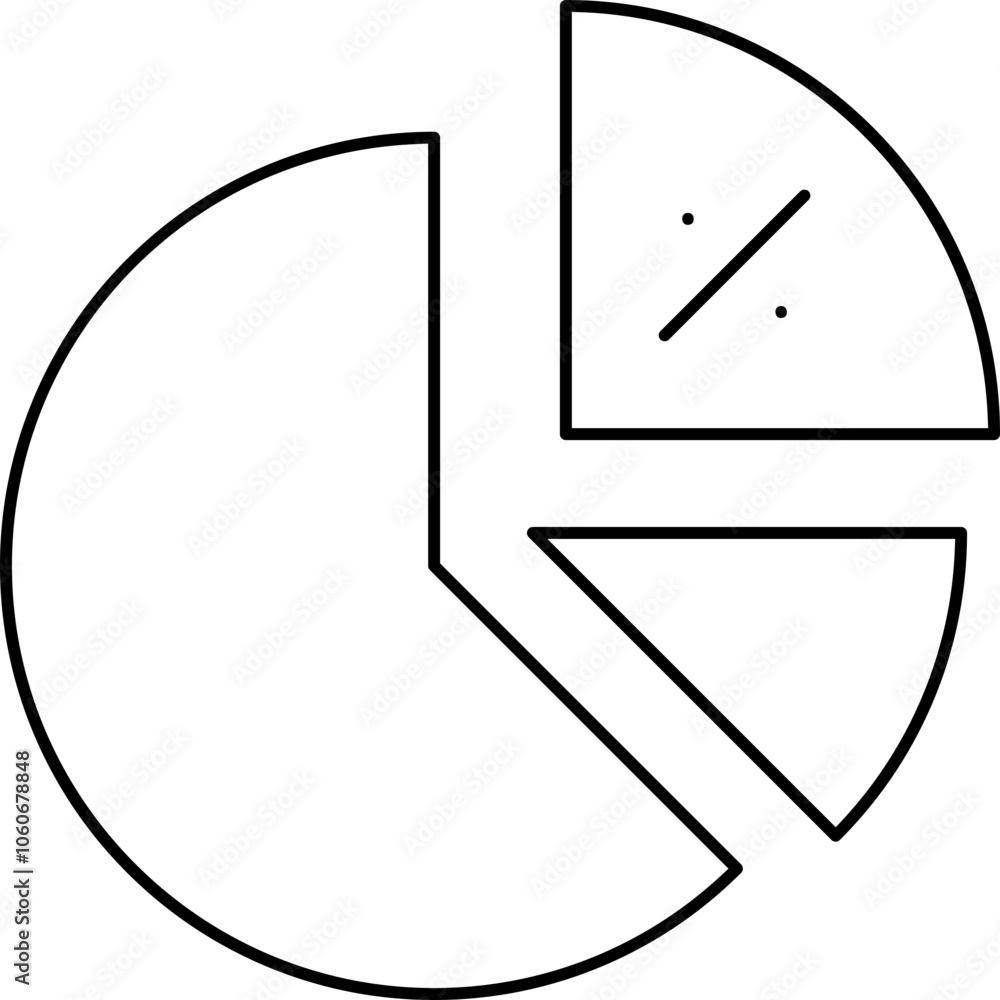 Analytics cart single vector icon Analytics cart single vector icon