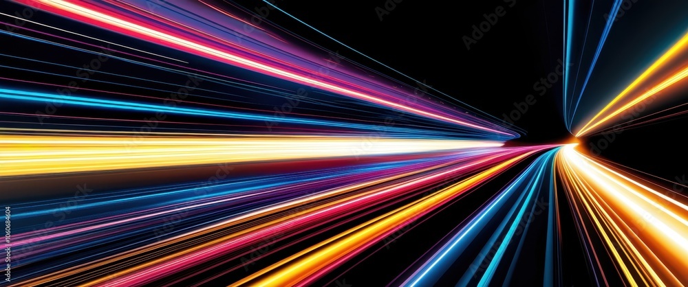Vibrant light rays, colorful energy beams, radial burst, abstract cosmic explosion, neon colors, dynamic motion blur, star-like center point, black background, symmetrical composition, high contrast, Vibrant light rays, colorful energy beams, radial burst, abstract cosmic explosion, neon colors, dynamic motion blur, star-like center point, black background, symmetrical composition, high contrast,
