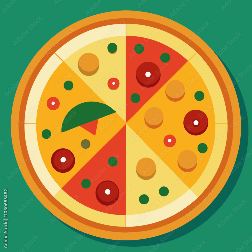 pizza with salami and cheese pizza with salami and cheese