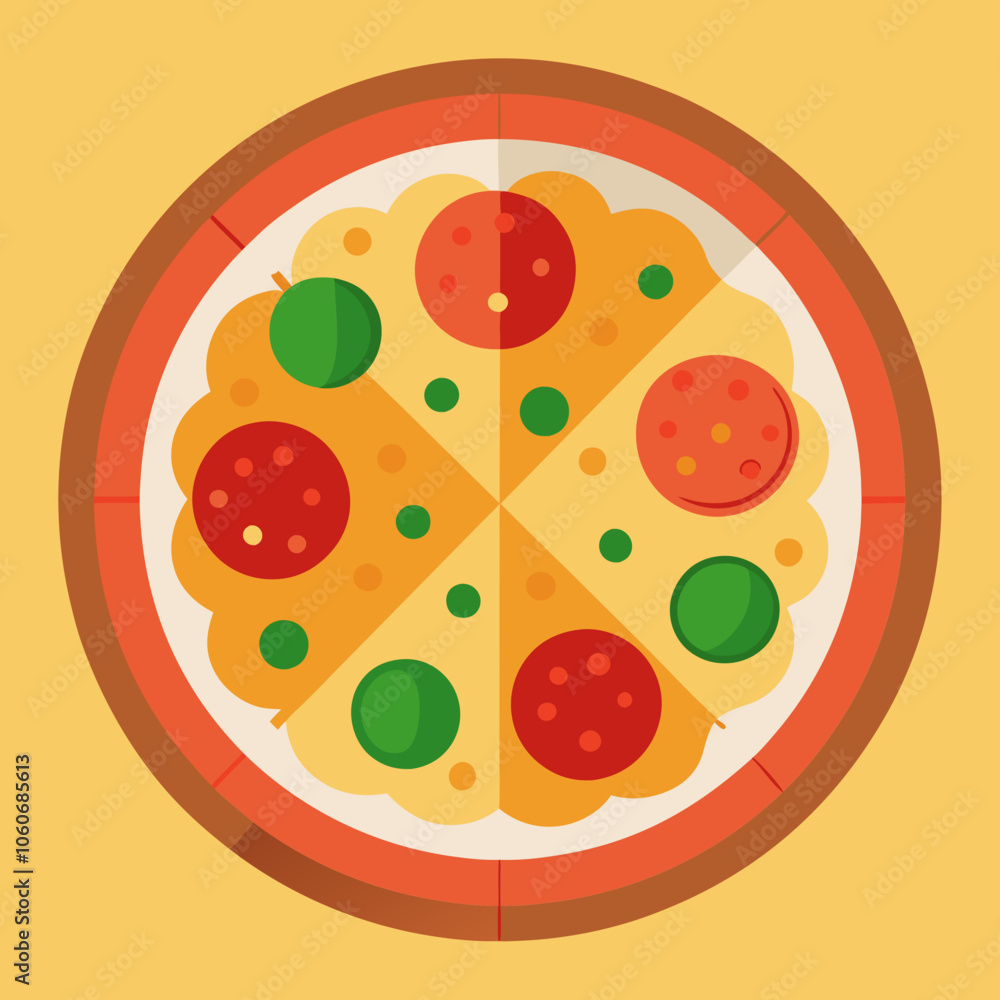 pizza with salami and cheese pizza with salami and cheese
