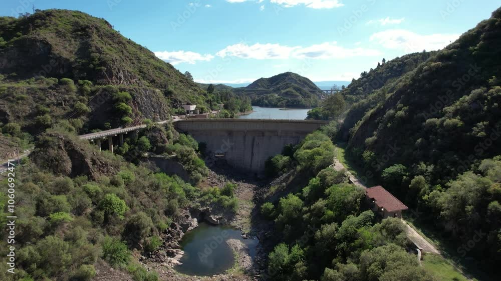 San Roque Dam, Villa Carlos Paz, Cordoba, Argentina. San Roque Dam, Villa Carlos Paz, Cordoba, Argentina.