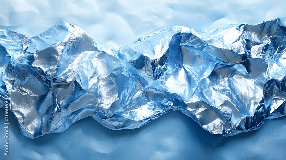 Abstract Blue Mountain Background - Illustration Abstract Blue Mountain Background - Illustration